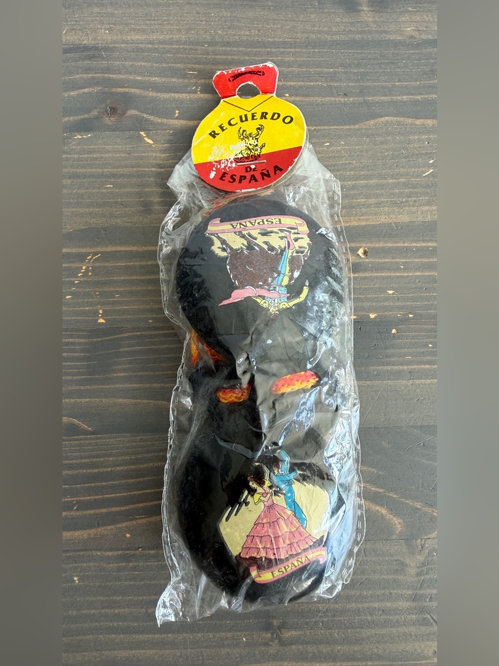 Vintage Spanish castanets